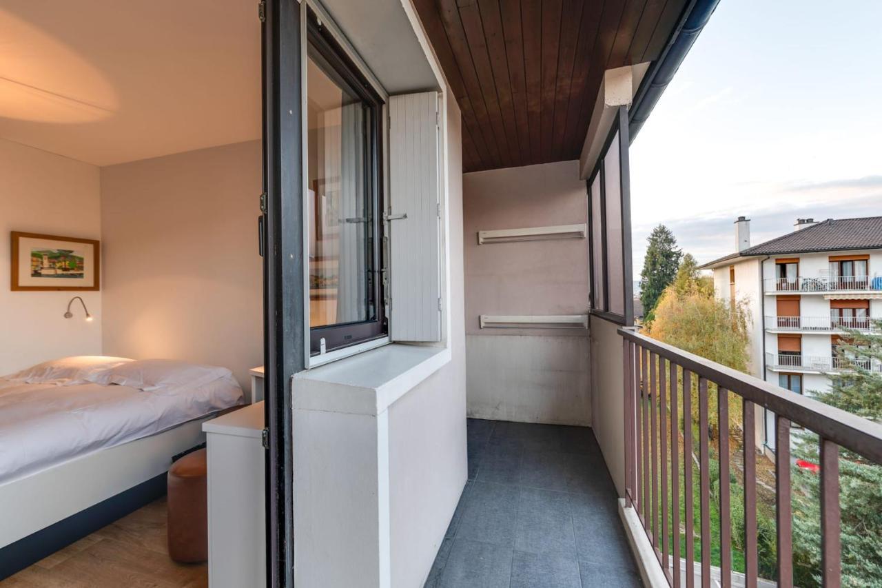 Les Sorbiers - Apartment 2 Bedrooms Top Floor - Parking & Terrace Annecy Kültér fotó